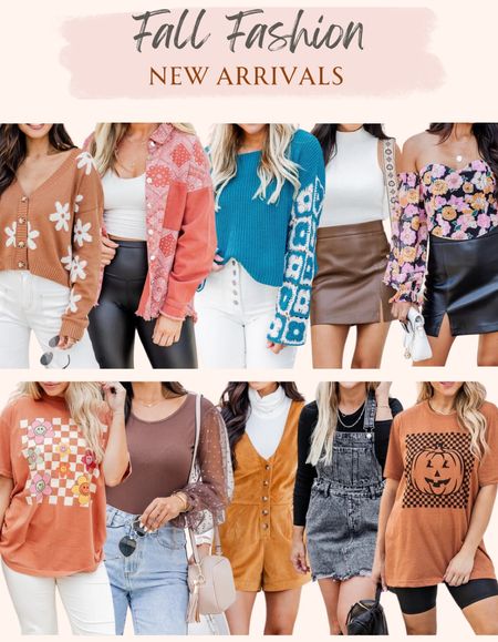 Pink Lily new arrivals for fall! So many cute new sweaters, cardigans, jeans, graphics and more! 

#LTKunder100 #LTKunder50 #LTKSeasonal