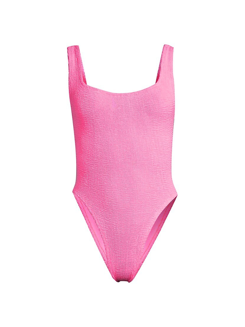 Crinkle One-Piece Swimsuit | Saks Fifth Avenue