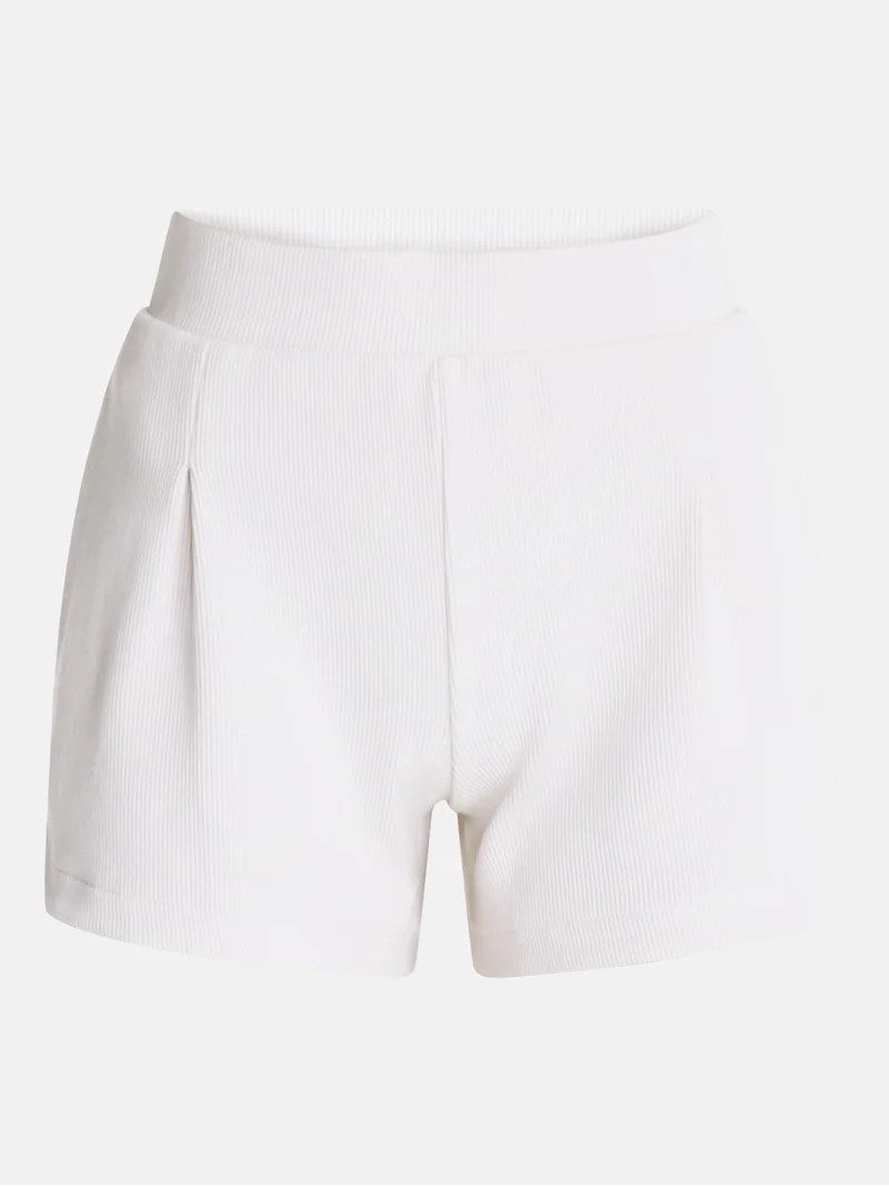 Avia Women's and Women's Plus Ribbed Ottoman Lounge Shorts, 4.25'' Inseam, Sizes XS-4X | Walmart (US)