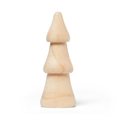 Christmas Craft Tree Wood Turned Base - Mondo Llama™ | Target