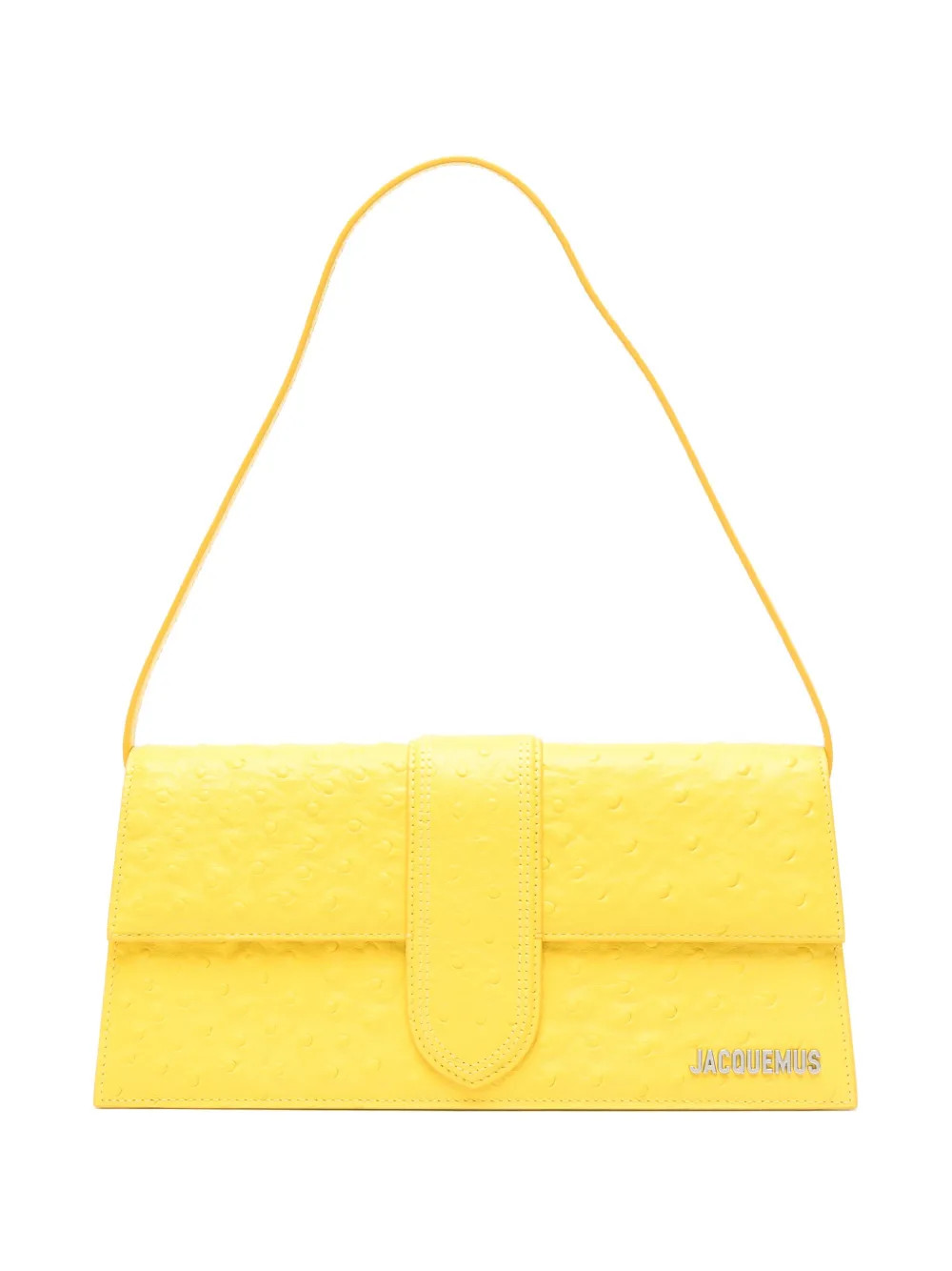 Jacquemus The Long Bambino Shoulder Bag | Yellow | FARFETCH | Farfetch Global