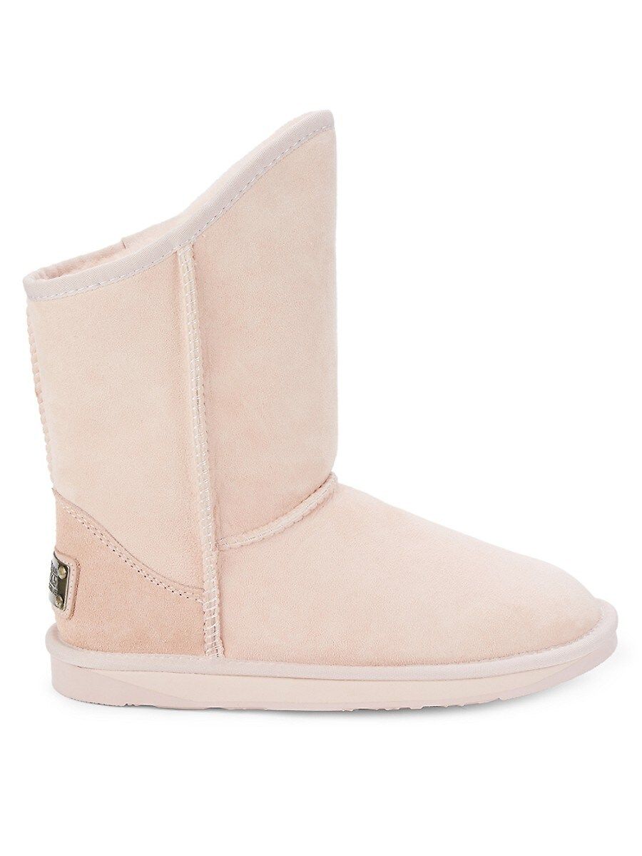 Australia Luxe Collective Women's Cosy Faux Shearling Suede Boots - Pink - Size 7 | Saks Fifth Avenue OFF 5TH