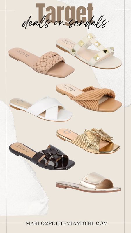 Target deal on sandals.

#LTKSaleAlert #LTKShoeCrush #LTKSummerSales