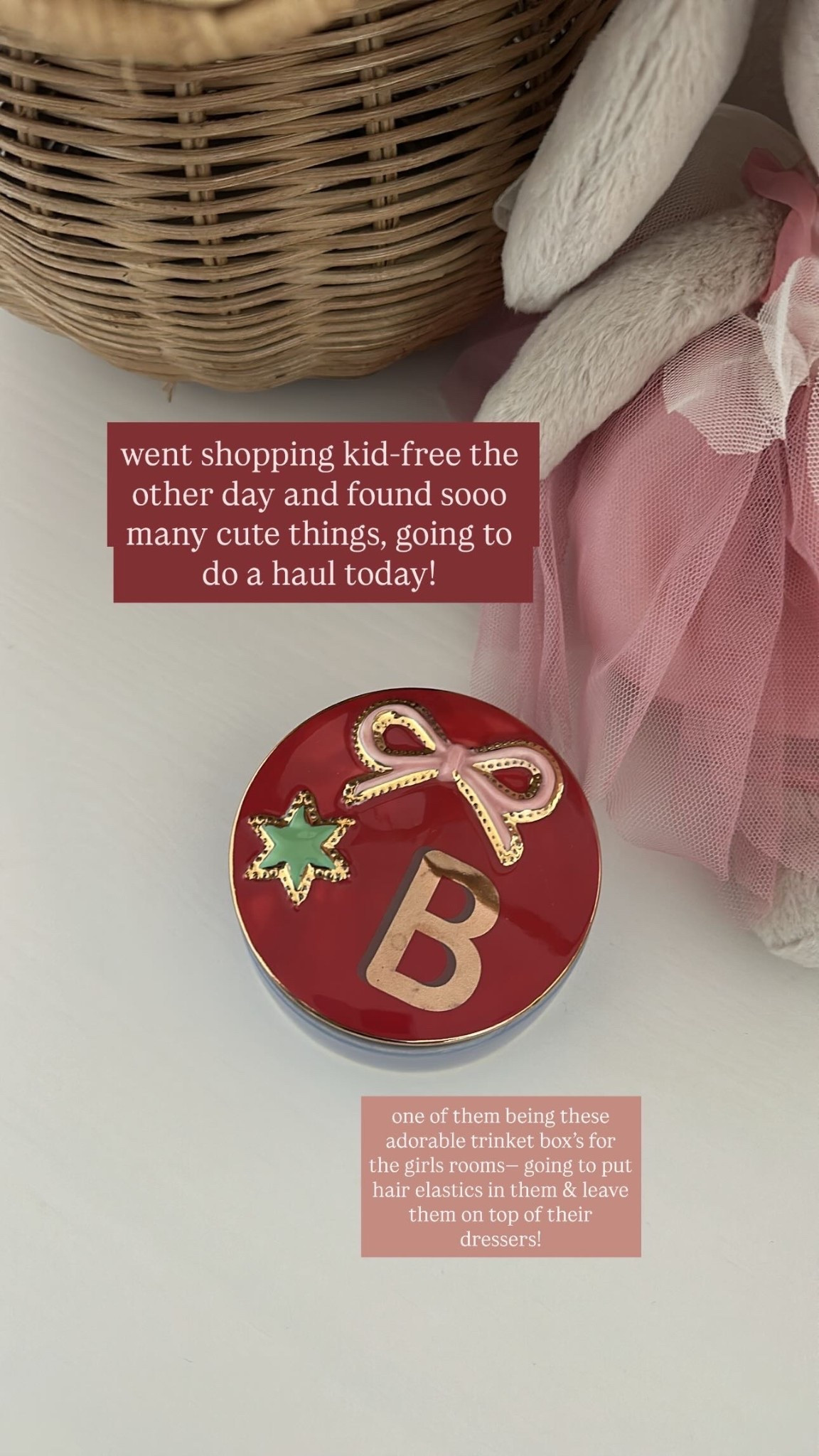 Trinket box for the girls rooms!!🎀

Girls room/ daughters/ holiday decor 

#LTKHoliday #LTKStyleTip #LTKHome