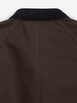 Lined Cotton Jacket – Dark Brown – Women – ARKET GB | Arket UK