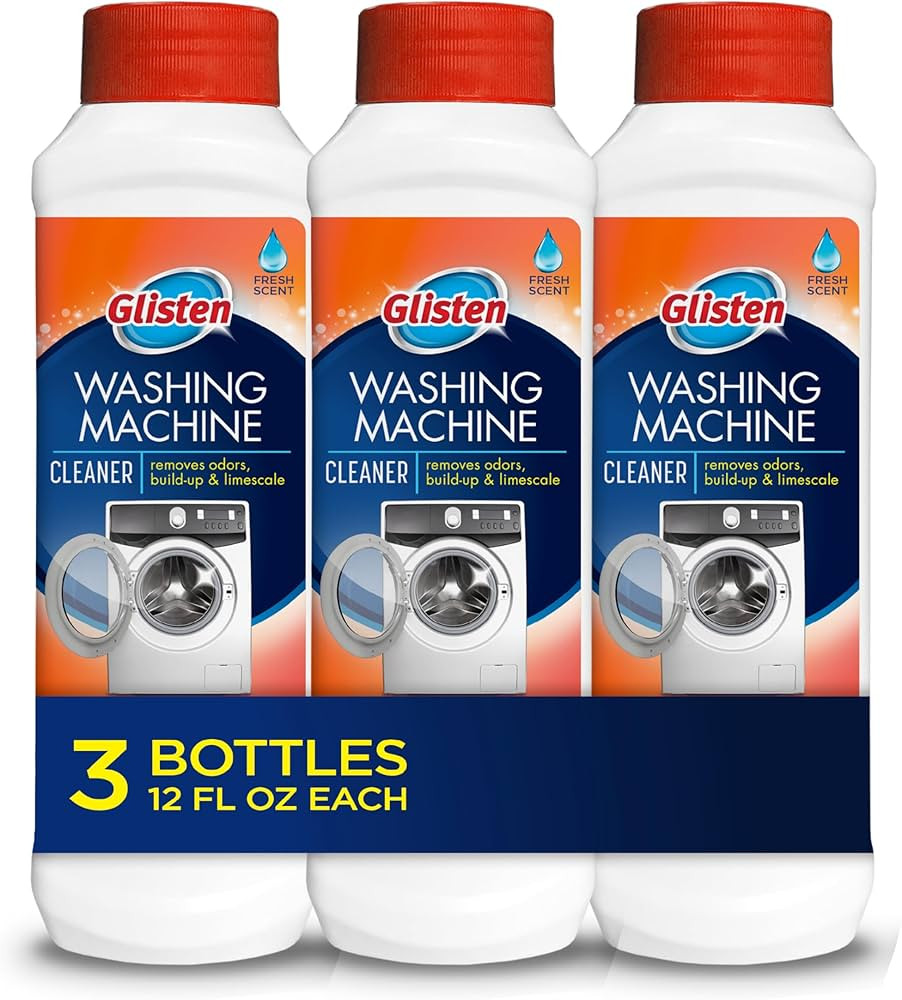 Glisten Washing Machine Cleaner, Helps Remove Odor, Buildup, and Limescale, Fresh Scent, Made in ... | Amazon (US)