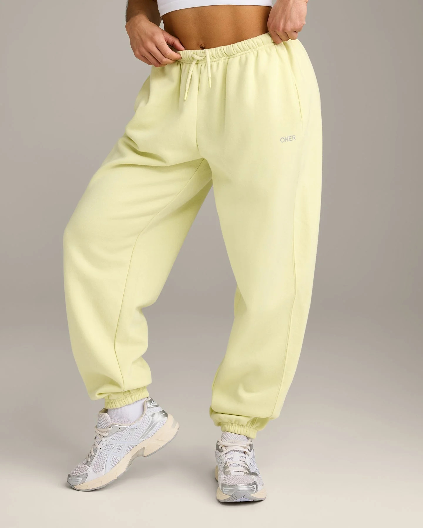 Foundations All Season Joggers 
 Pastel Yellow | Oner Active (UK / US)