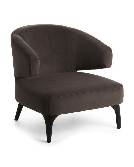 Velvet Round Back Chair | TJ Maxx