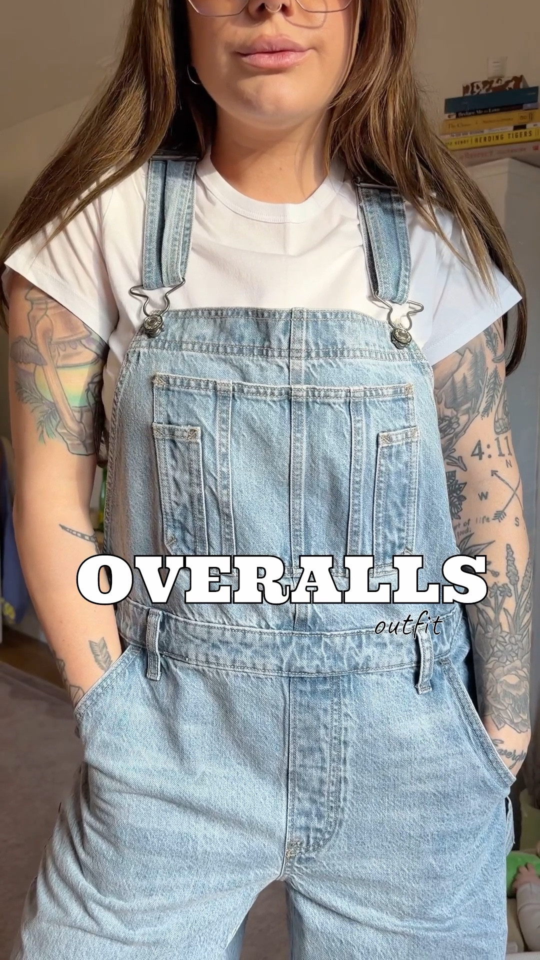 EDIT: i guess these just sold out recently —i’m sorry! i linked a few similar ones!! @abercrombie 

wearing a medium in the overalls and a small in the tee ◡̈ i am 145 lbs and 5’4 and the medium is just a tad baggy on me (i like it that way!) i tried the size small and they were just a wee bit too tight! if you’re in between sizes and want a baggier feel, size up! if you’re in between and like overalls to be a little more snug, size down!

#LTKgrwm #LTKootd #LTKmomlife
