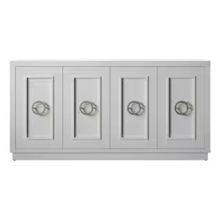 64 in. White Buffet Sideboard | The Home Depot