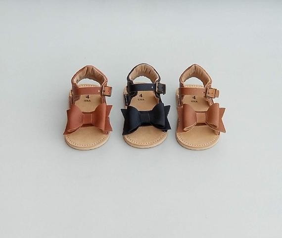 Bow Sandal  Baby Sandals  Moccs Sandals  Sandals for Babies | Etsy | Etsy (US)