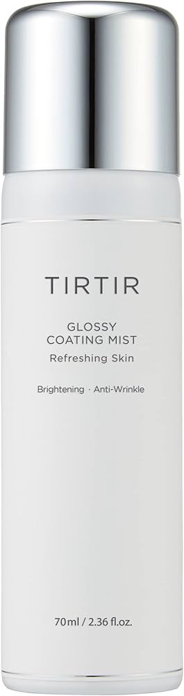 Amazon.com: TIRTIR Glossy Coating Mist 2.36 fl. oz, Illuminating Polyglutamic Acid Face Mist for ... | Amazon (US)