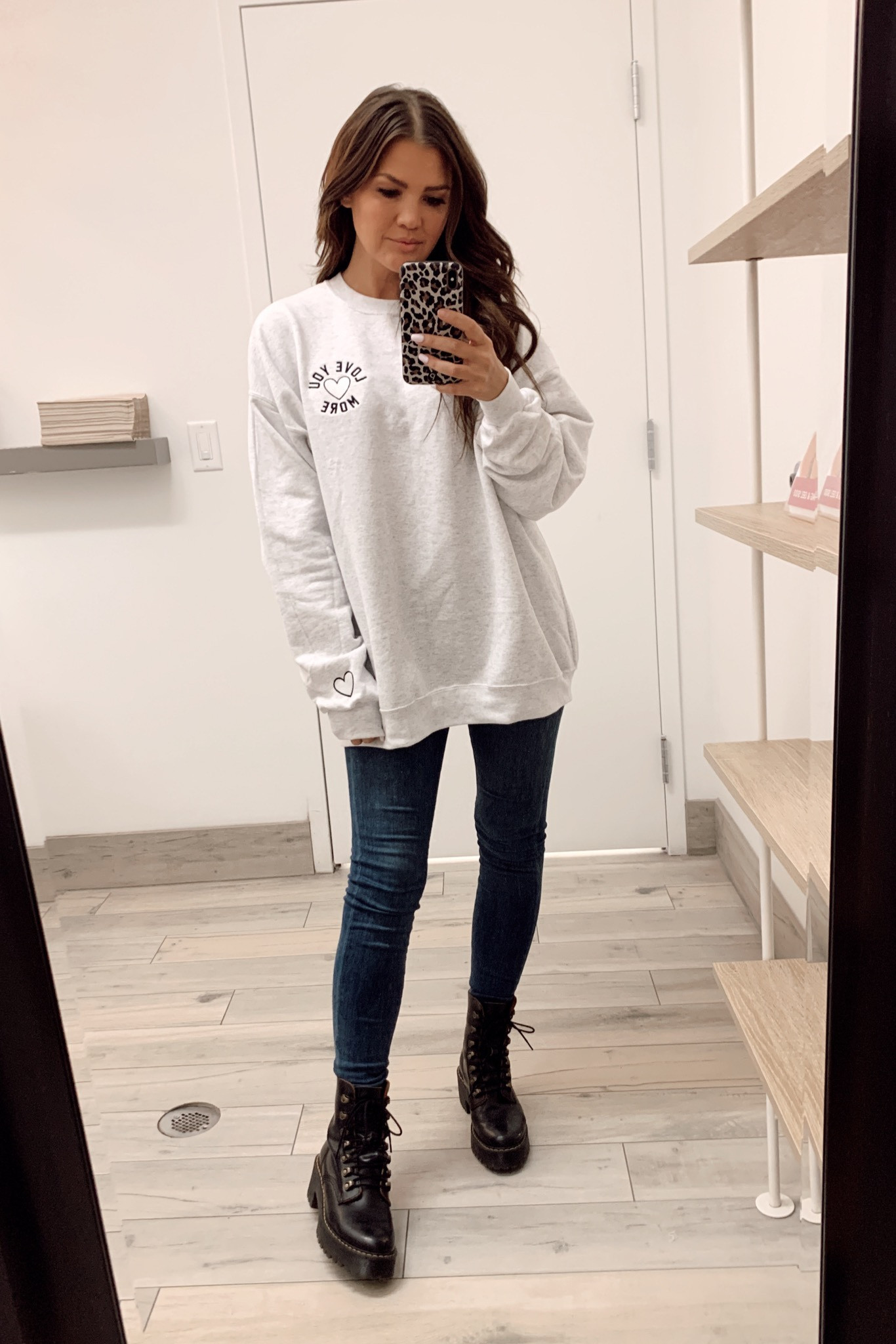 Love You More Sweatshirt 



#LTKstyletip #LTKunder100