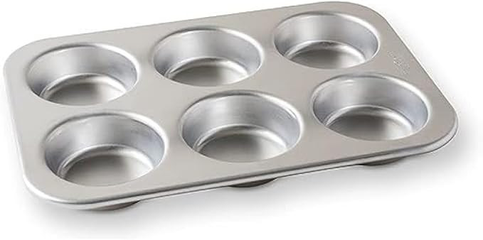 Nordic Ware Jumbo Naturals Muffin, 6-Cavities | Amazon (US)
