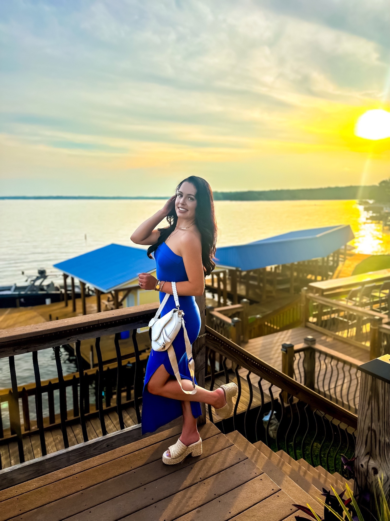 Under $40 amazon strapless rubbed knit maxi dress (small, 5+ colors), under $45 amazon rattan platform sandals and under $27 amazon saddlebag purse — a perfect baby or bridal shower dress! #founditonamazon  


#LTKFindsUnder50 #LTKParties #LTKShoeCrush