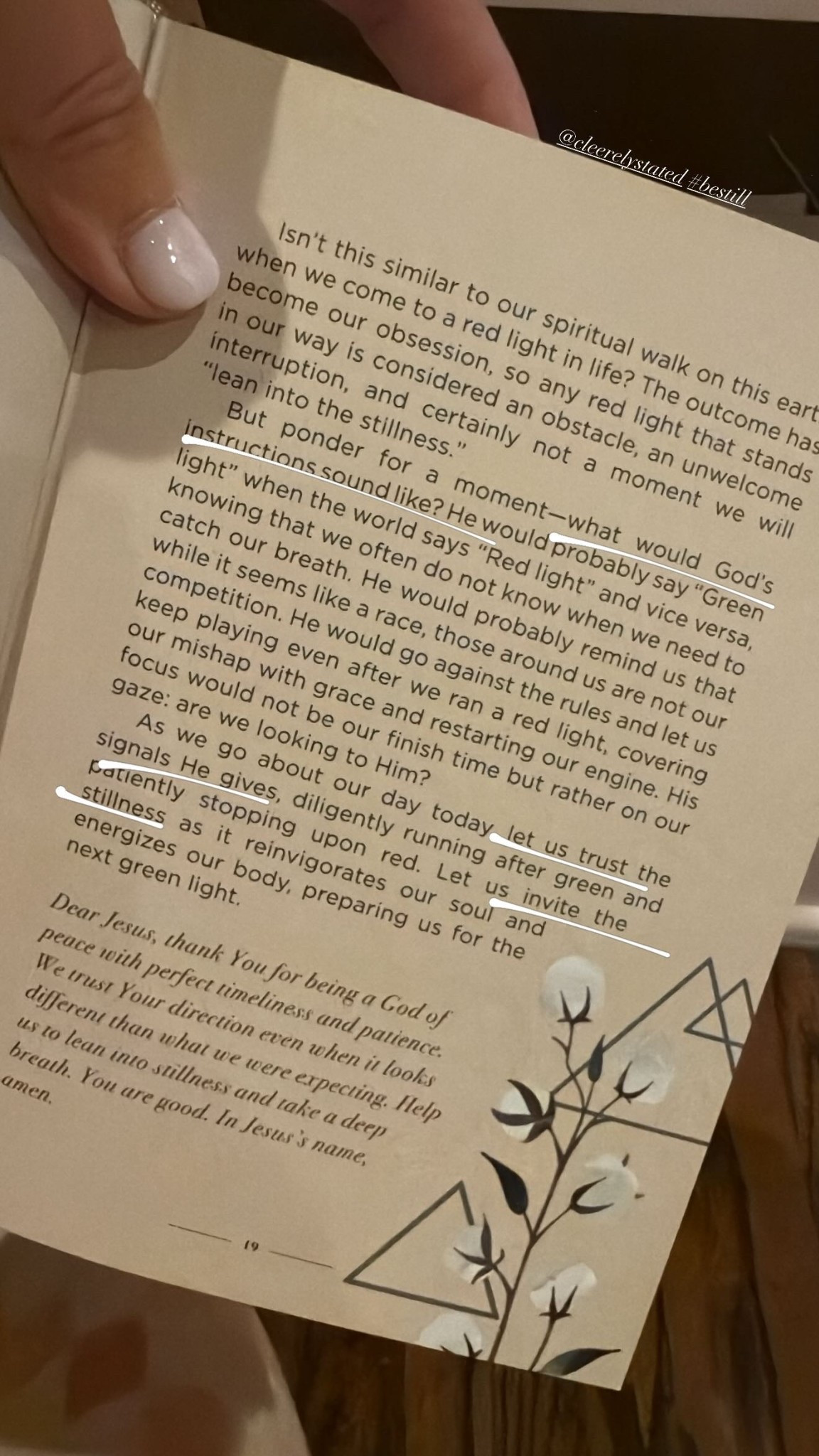 Invite the stillness….oh I love that #bestill

#LTKmomlife #LTKmorningroutine #LTKselfcare