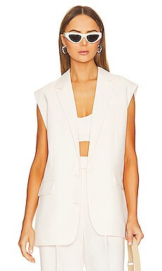 Irena Sleeveless Tailored Blazer
                    
                    Shona Joy | Revolve Clothing (Global)