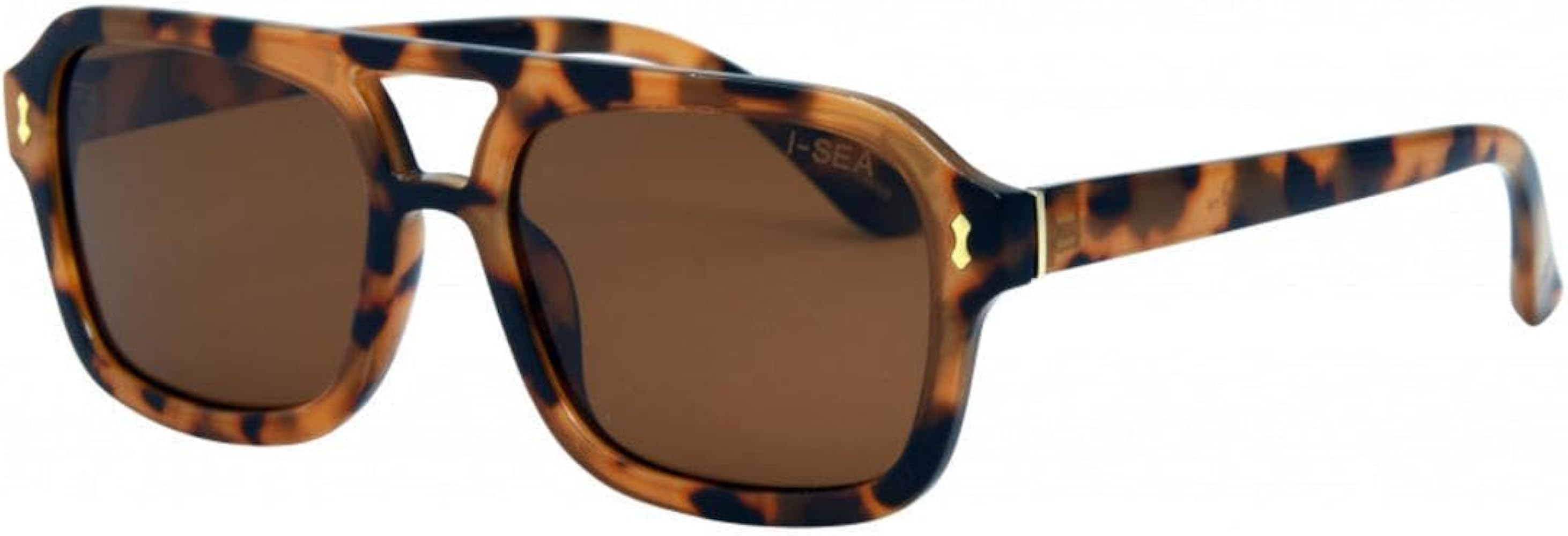 I-SEA Women's Royal Polarized Sunglasses - Retro Aviator Sunglasses for Women, Trendy Sunglasses ... | Amazon (US)