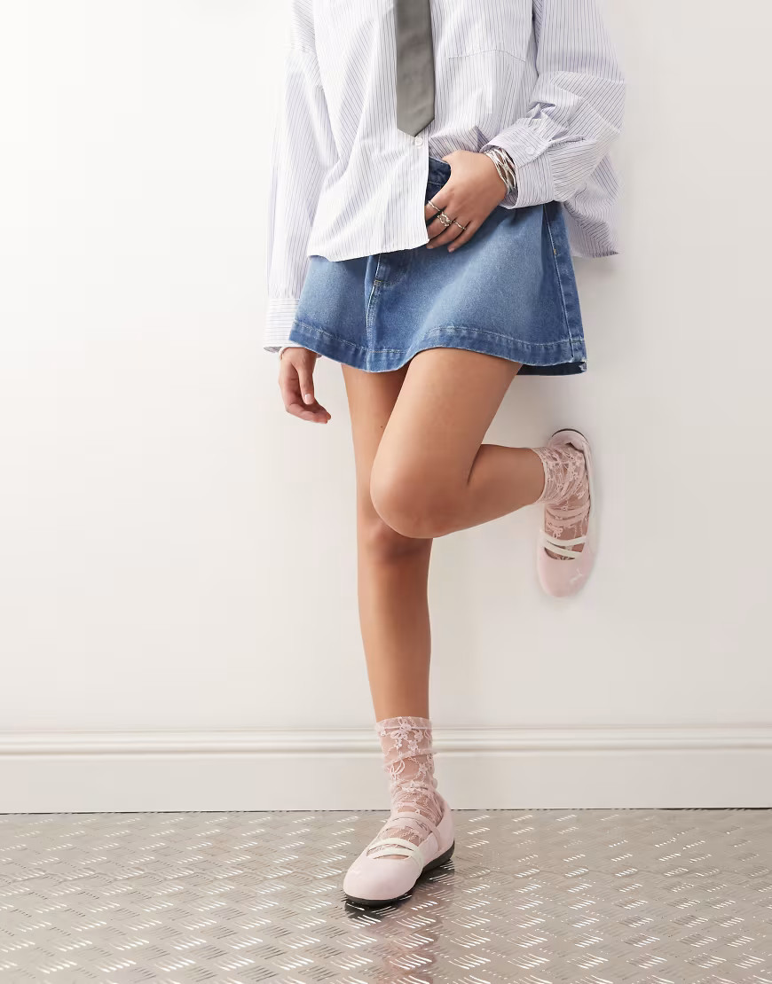 PUMA Speedcat ballet flats in pink | ASOS (Global)
