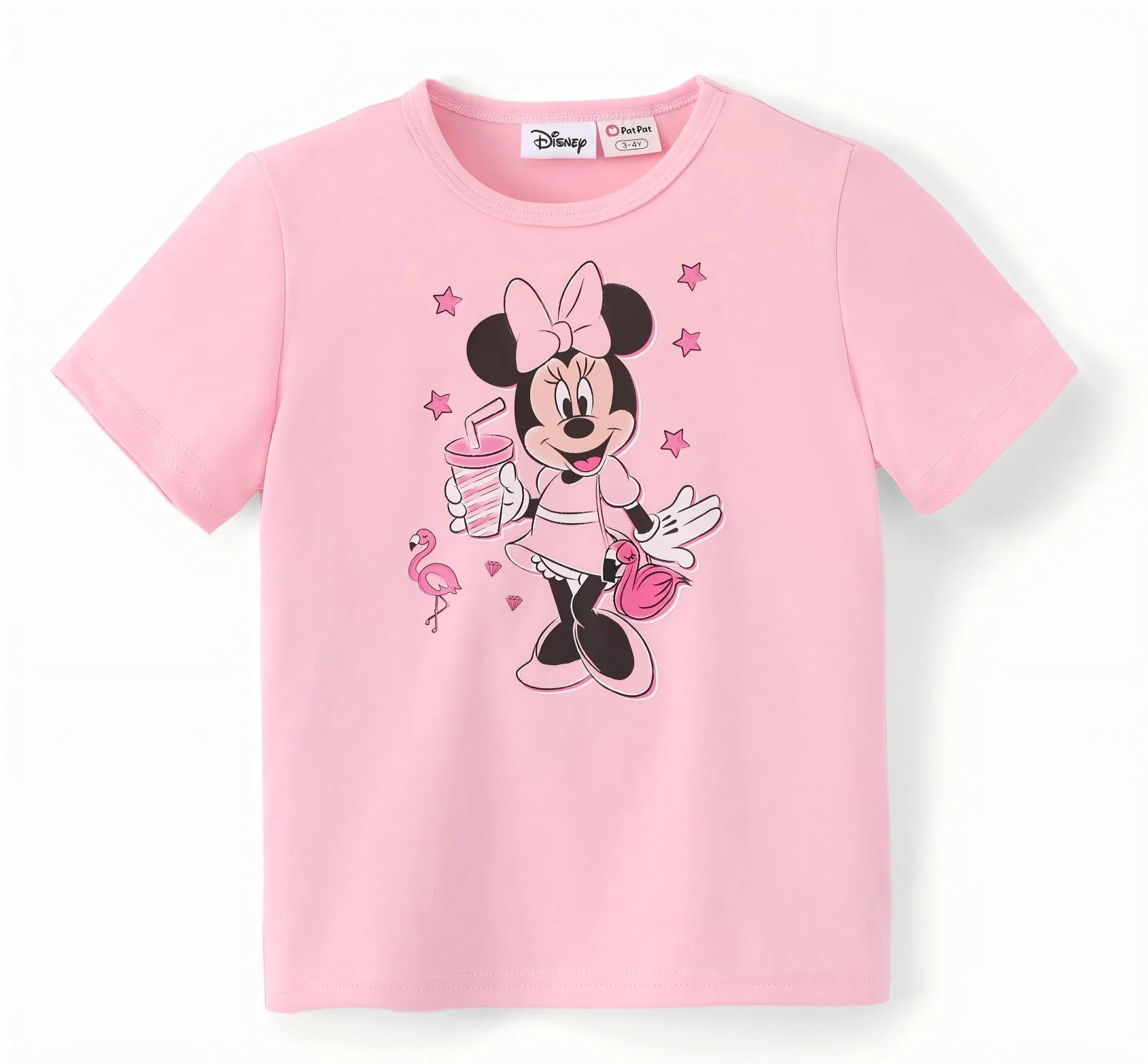 Disney Marvel Ghost Spider Girls T Shirt Kids Toddler Graphic Print Short Sleeve Crewneck Tee Pink Clothes | Walmart (US)