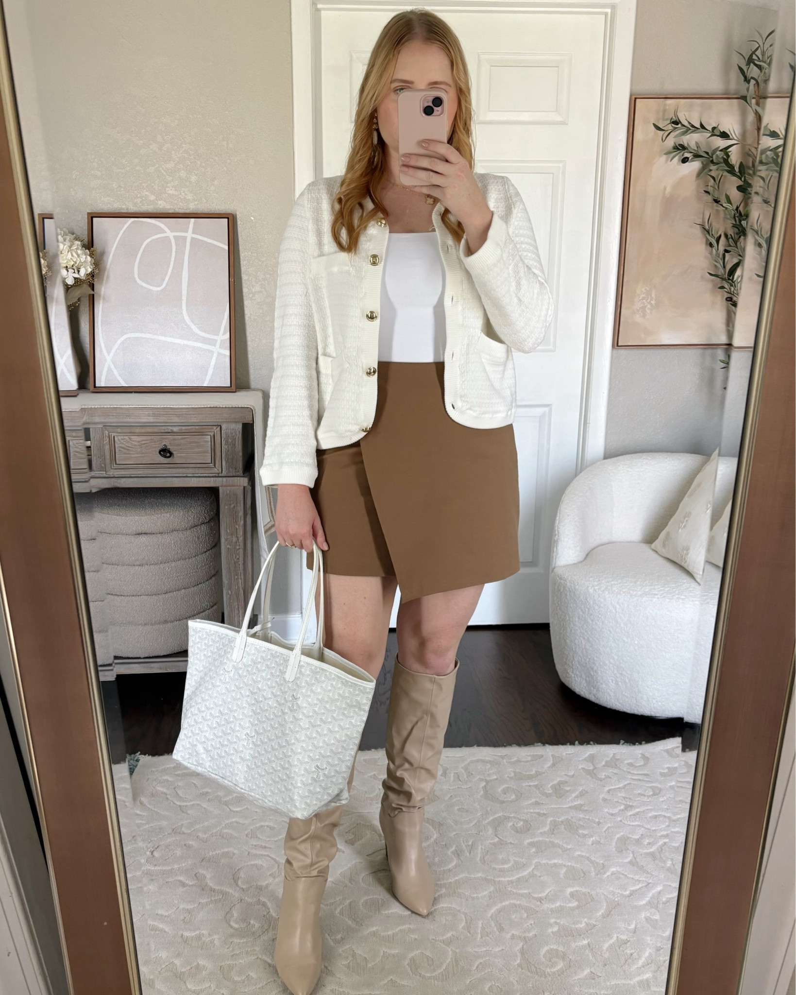 Cardigan: medium
Skirt: size 10
Walmart. Walmart fashion. Walmart style. Walmart finds. Walmart shopping • Walmart fashion • Walmart finds • Walmart outfit • Walmart party dress • Walmart reel • Walmart outfit ideas • Walmart outfit for women • Walmart style 

#LTKMidsize #LTKFindsUnder50 #LTKSeasonal