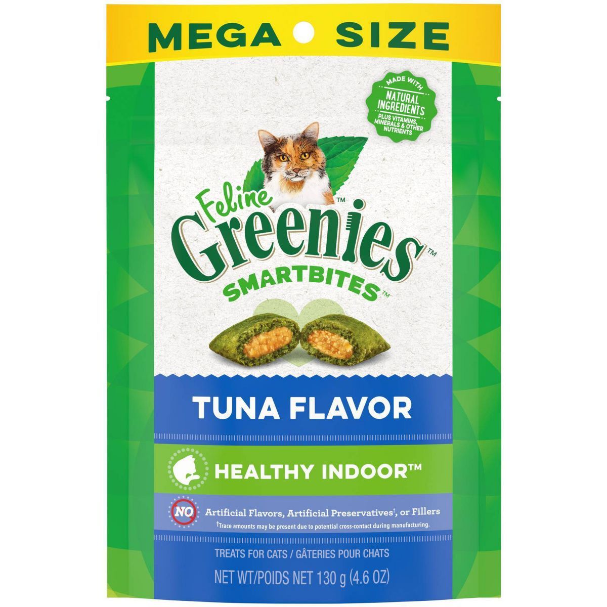 Greenies SmartBites Healthy Indoor Tuna Flavor Cat Treats | Target
