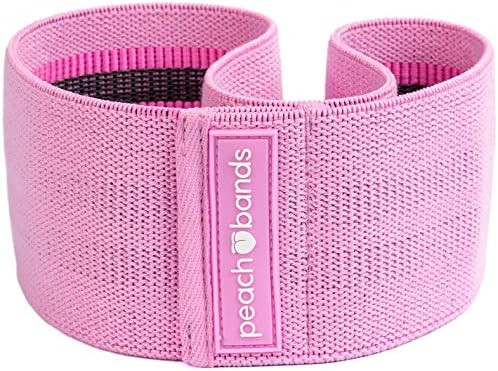 PEACH BANDS Hip Band - Fabric Resistance Exercise Booty Bands for Leg and Butt | Amazon (US)