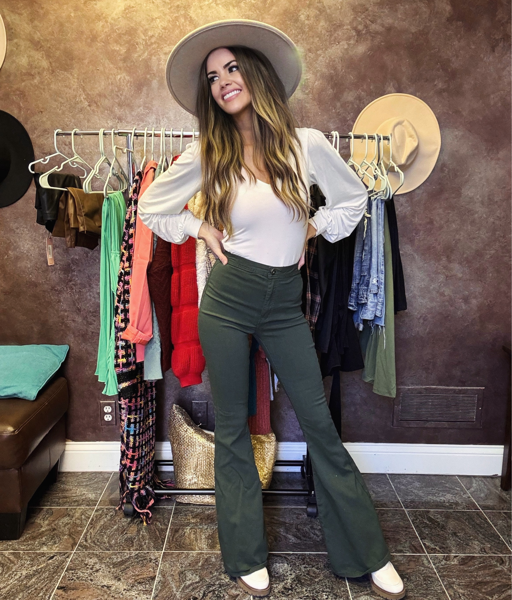 The best flares y’all paired with a simple bodysuit. 

#LTKstyletip #LTKfindsunder50 #LTKU