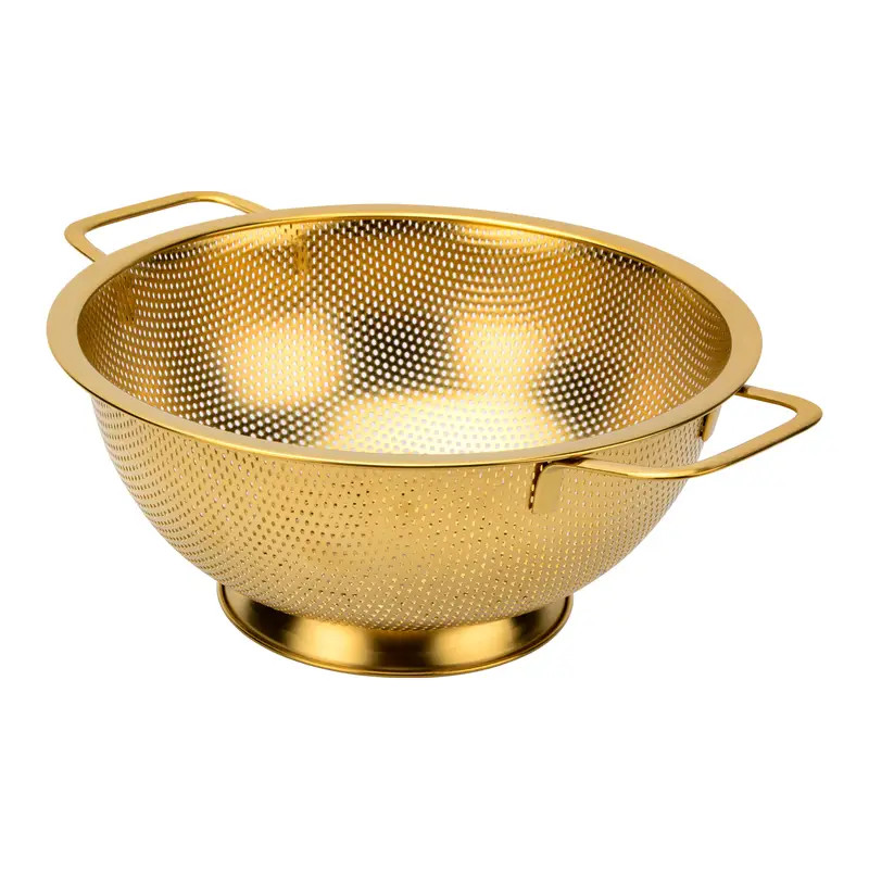 Stainless Steel Drain Basket Metal Colanders With Handle - Temu | Temu Affiliate Program