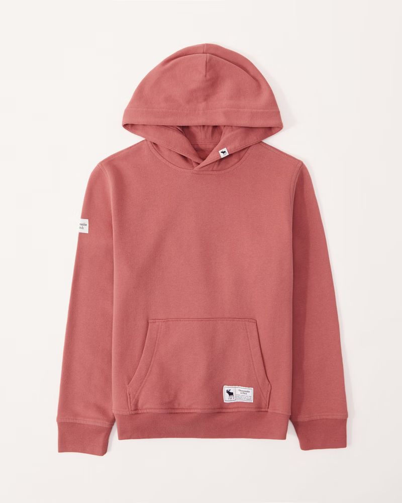 essential logo hoodie | Abercrombie & Fitch (US)