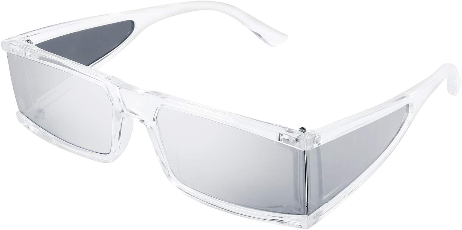 FEISEDY Cool Futuristic Rectangular Sunglasses Cyber Men Women Punk Style Cosplay Sun Glasses B27... | Amazon (US)