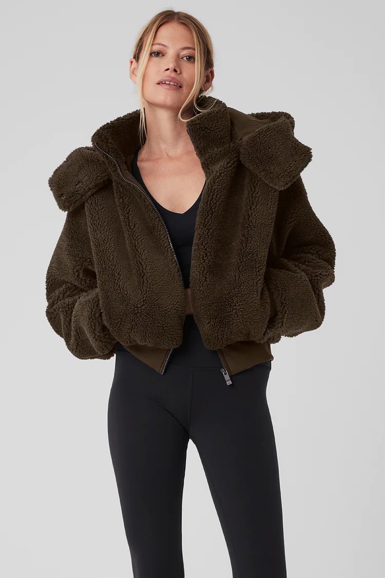 Foxy Sherpa Jacket | Alo Yoga