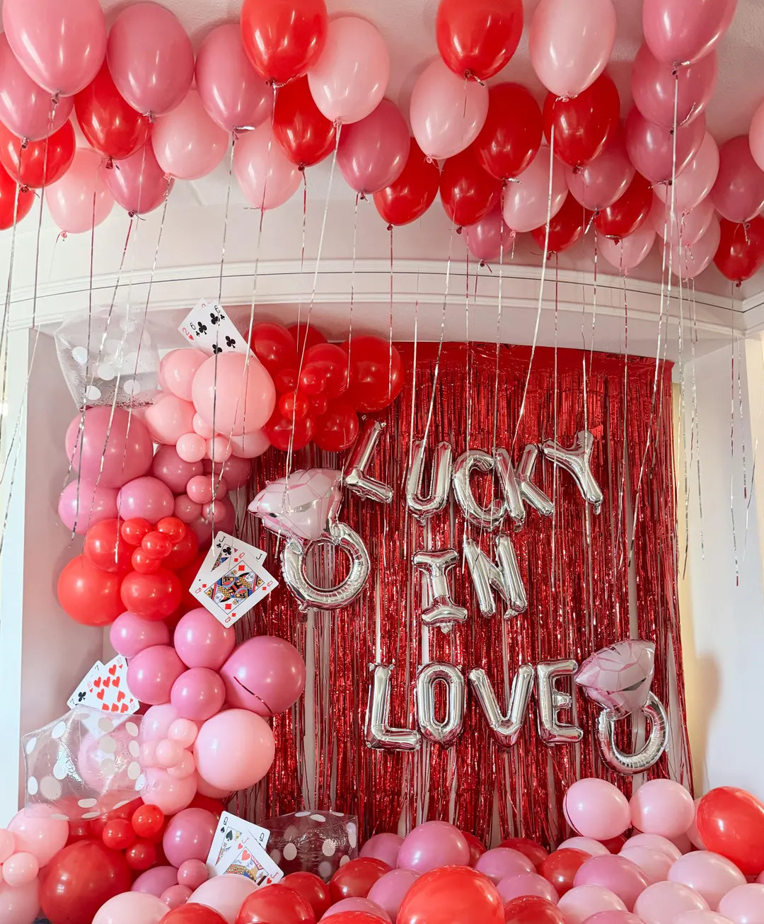 Lucky in love balloons, lucky in love bridalshower, lucky in love decorations, lucky in love ball... | Etsy (US)