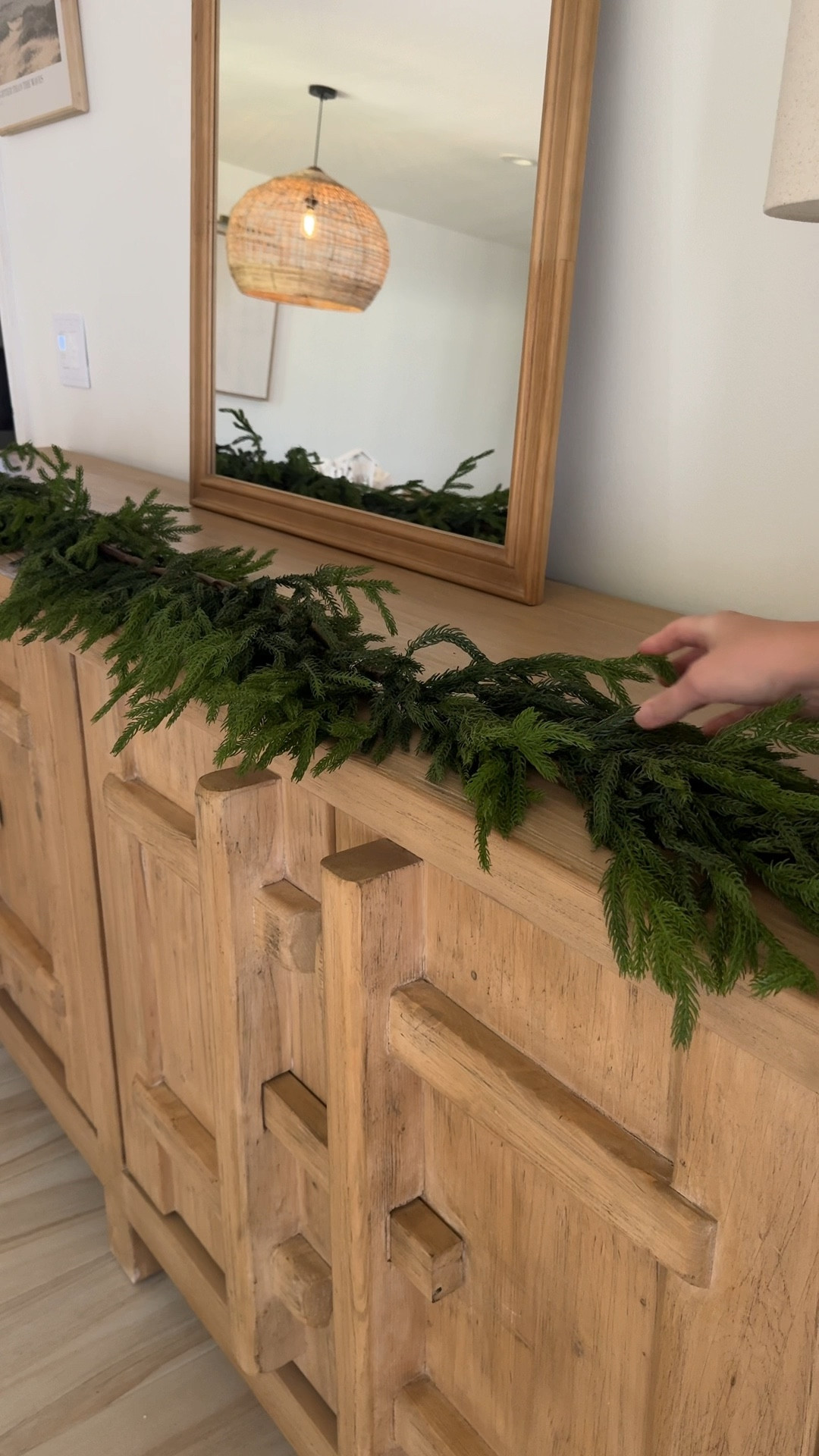 Bringing the cozy Christmas vibes with this faux pine garland that looks so real you’ll have to touch it twice! Perfect for your mantel, staircase, or console table, timeless, full, and mess-free. Plus some Christmas village finds!

#LTKHome #LTKHoliday #LTKSeasonal