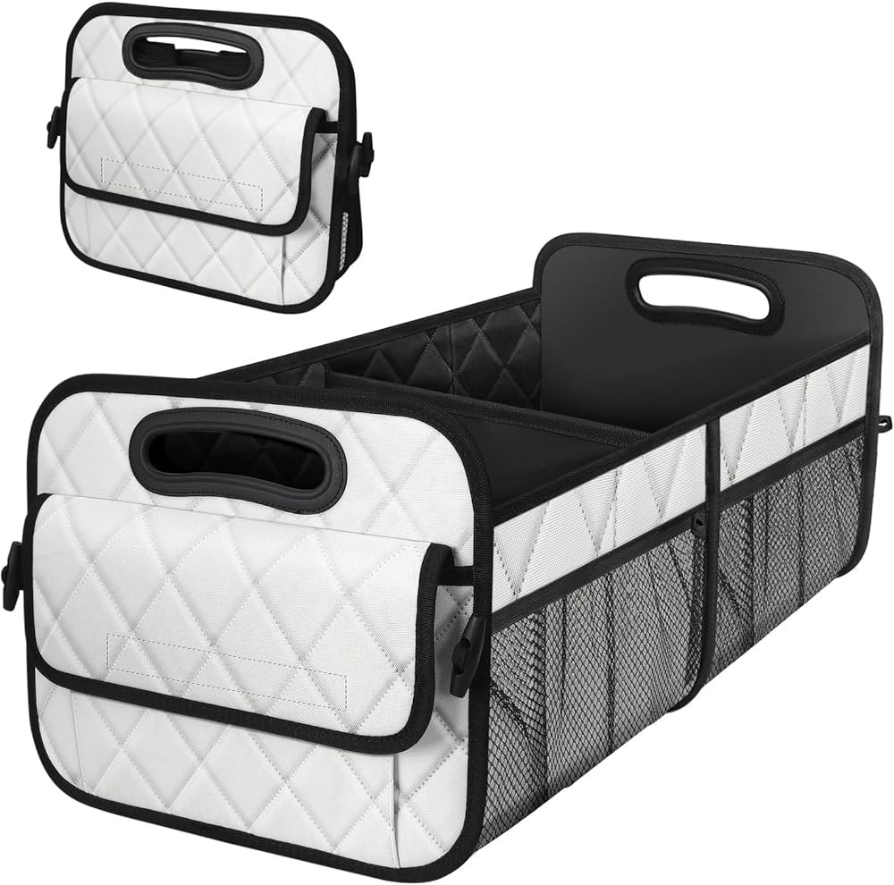 Deosk Trunk Organizer with 6 Pockets - Car Storage Accessory for SUVs, Minivans, and Trucks - 50L... | Amazon (US)