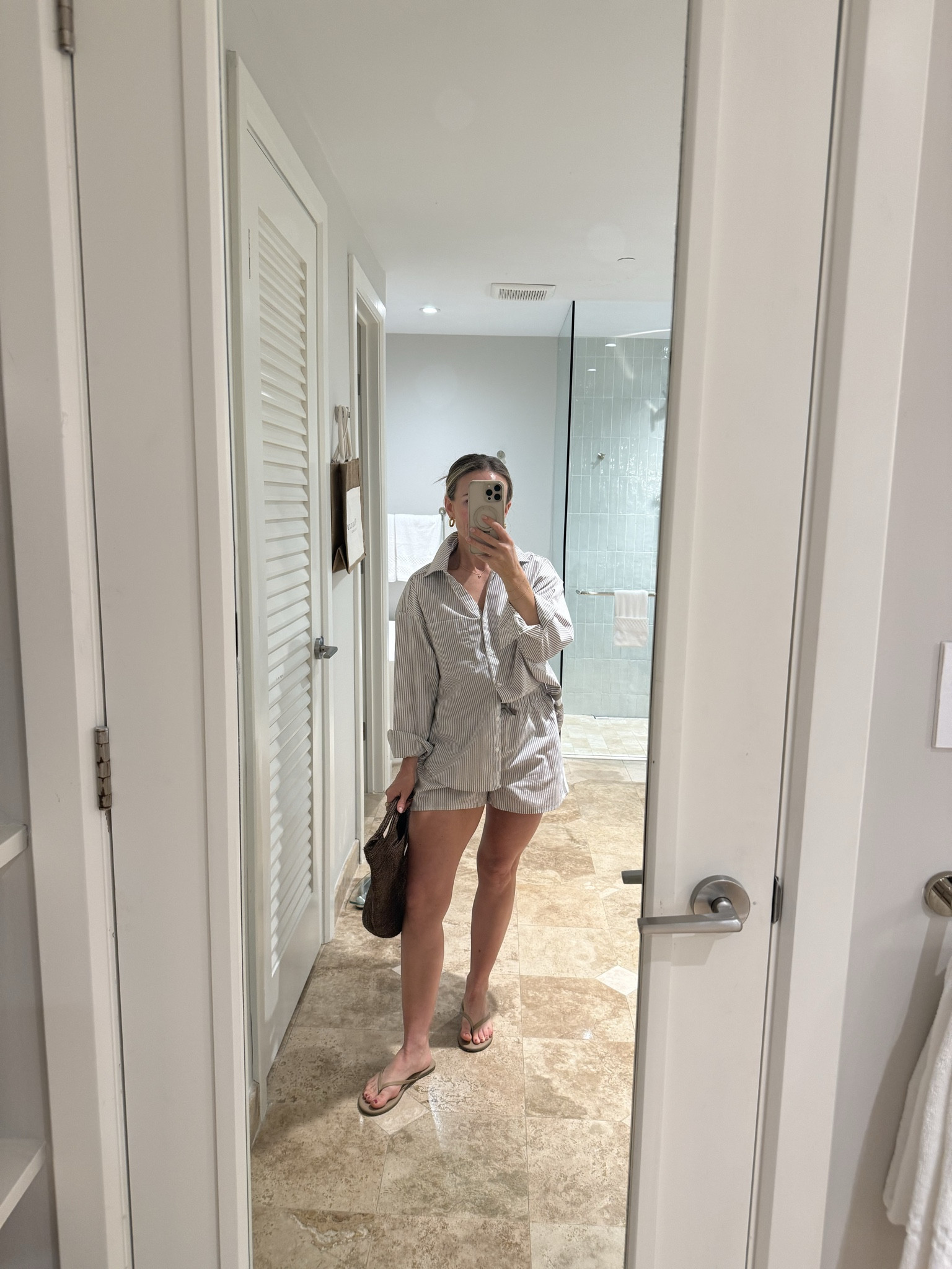 Beach walk outfit in the Turks & Caicos! Comfortable, light, and such a cute set  

#LTKTravel #LTKootd