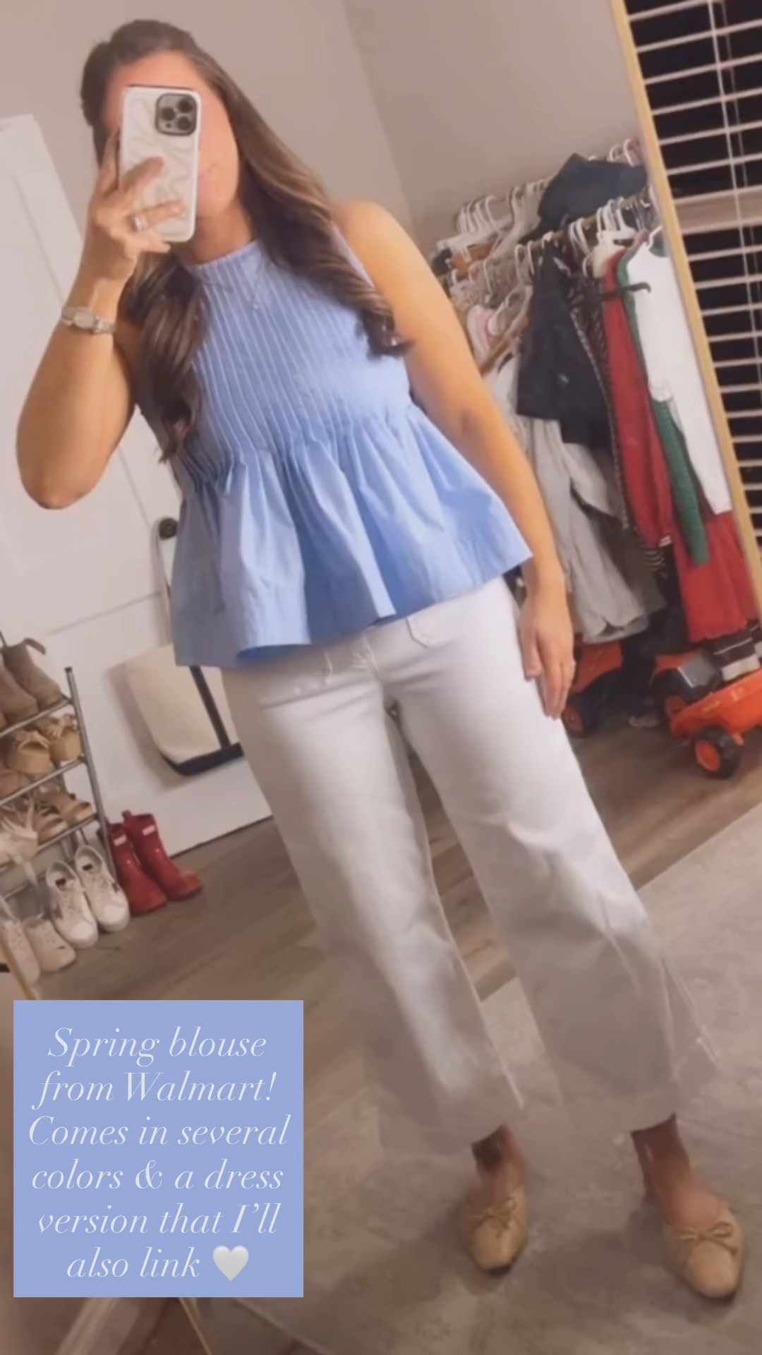 Walmart fashion, Walmart style, Walmart ootd, Walmart blouse, Walmart top, Walmart look for less, Walmart women’s blouse, Walmart spring ootd, Walmart spring fashion, Walmart spring style, white flared jean, Amazon jeans, raffia shoes, raffia mules, raffia slide on shoes, teacher ootd, teacher fashion, teacher style 

#LTKmomlife #LTKWorkwear #LTKSeasonal