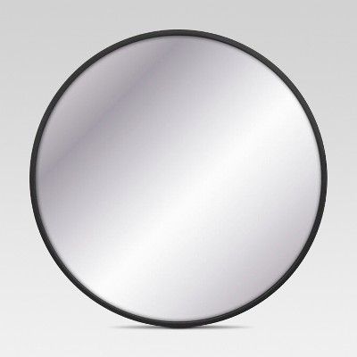 Decorative Circular Large Wall Mirror - Black - Project 62™ | Target