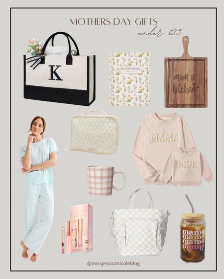 Mother’s Day gifts, gifts for her, recipe book and cutting board, pajama set, gifts under $25, iced coffee cup, toiletry bag, travel must-haves, mama sweatshirt, mommy and me 

#LTKbeauty #LTKGiftGuide #LTKfindsunder50