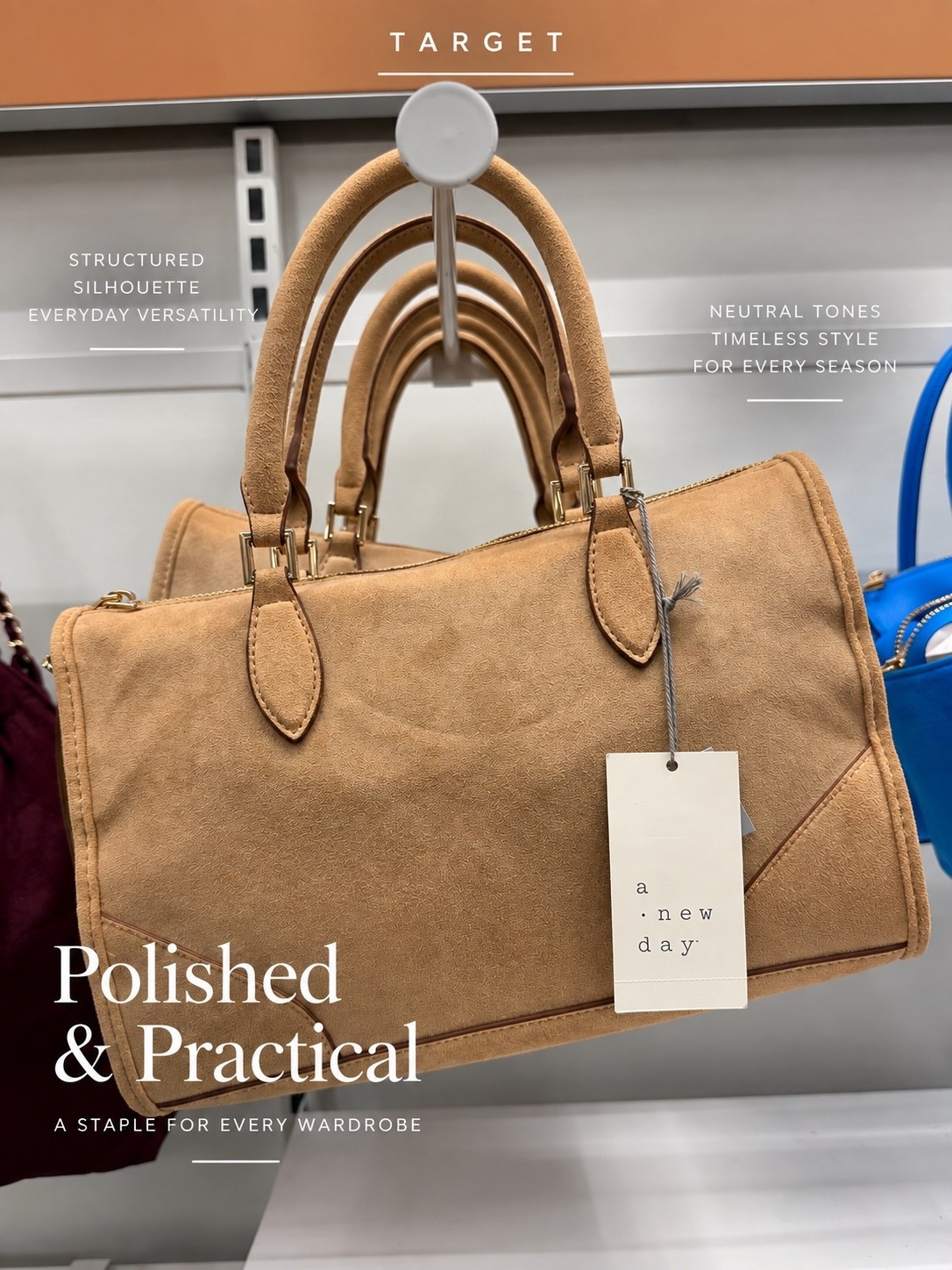 This neutral structured bag is so chic and versatile 🤍

#LTKgrwm #LTKootd #LTKU