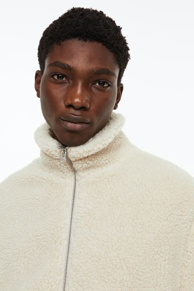 Teddyfleecejacke in Regular Fit | H&M (DE, AT, CH, NL, FI)