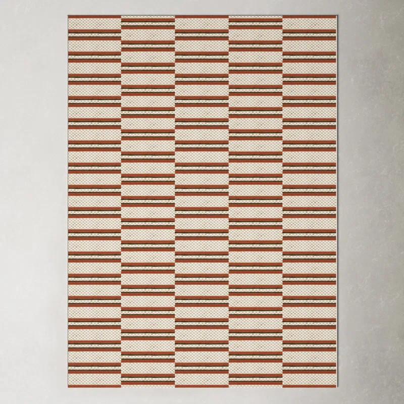 Carlos Orange Indoor/Outdoor Rug | AllModern