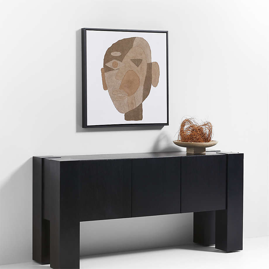 Sobro Black Walnut Sideboard + Reviews | Crate & Barrel | Crate & Barrel