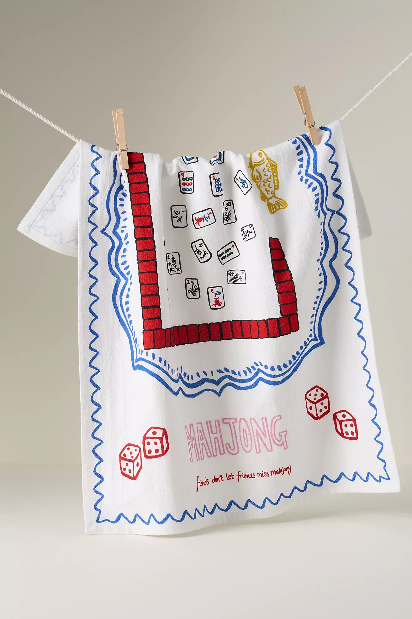Amuse La Bouche Board Dish Towel | Anthropologie (US)