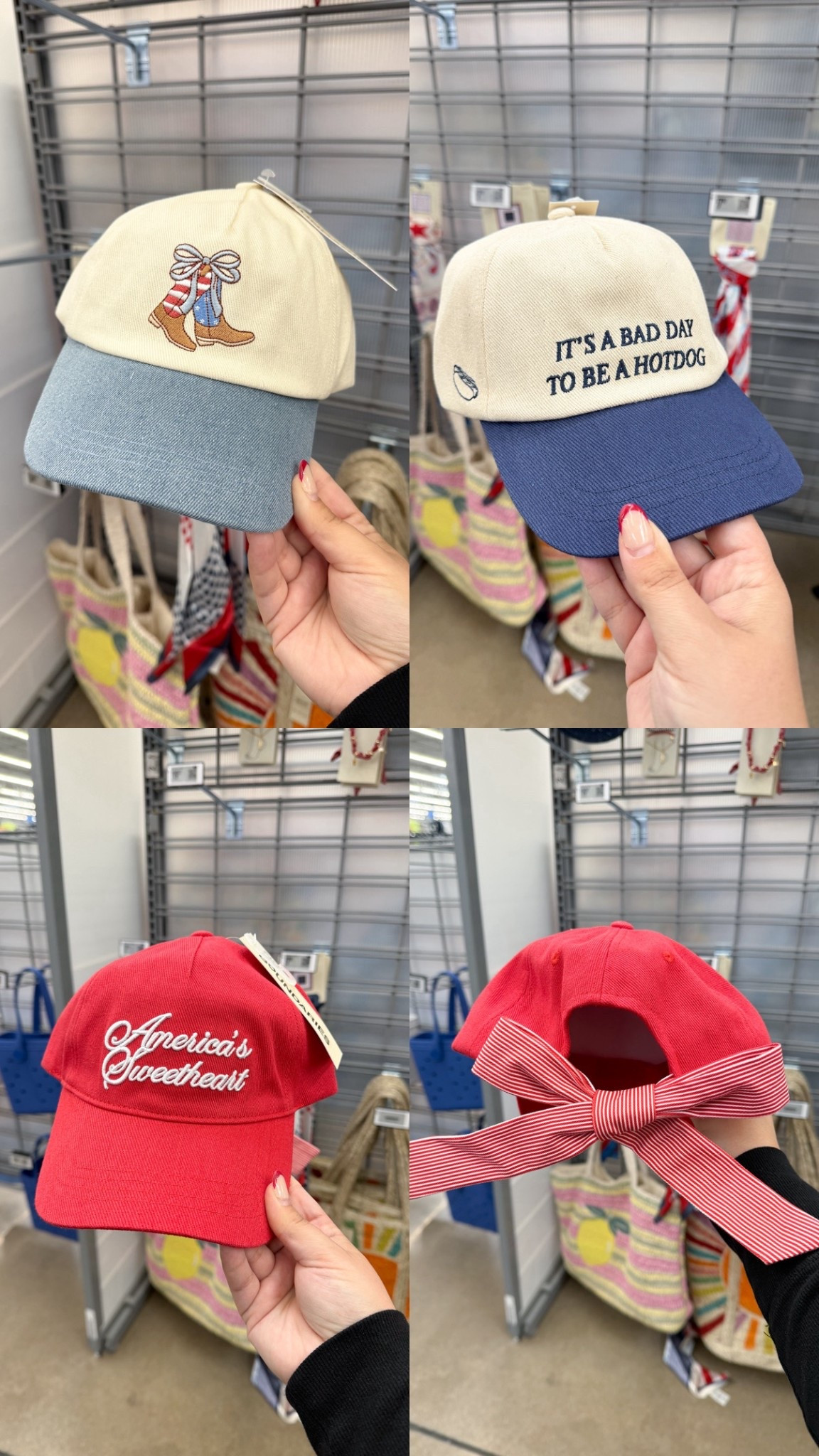 No Boundaries $10 Americana hats at Walmart 

#LTKSeasonal #LTKmomlife #LTKootd