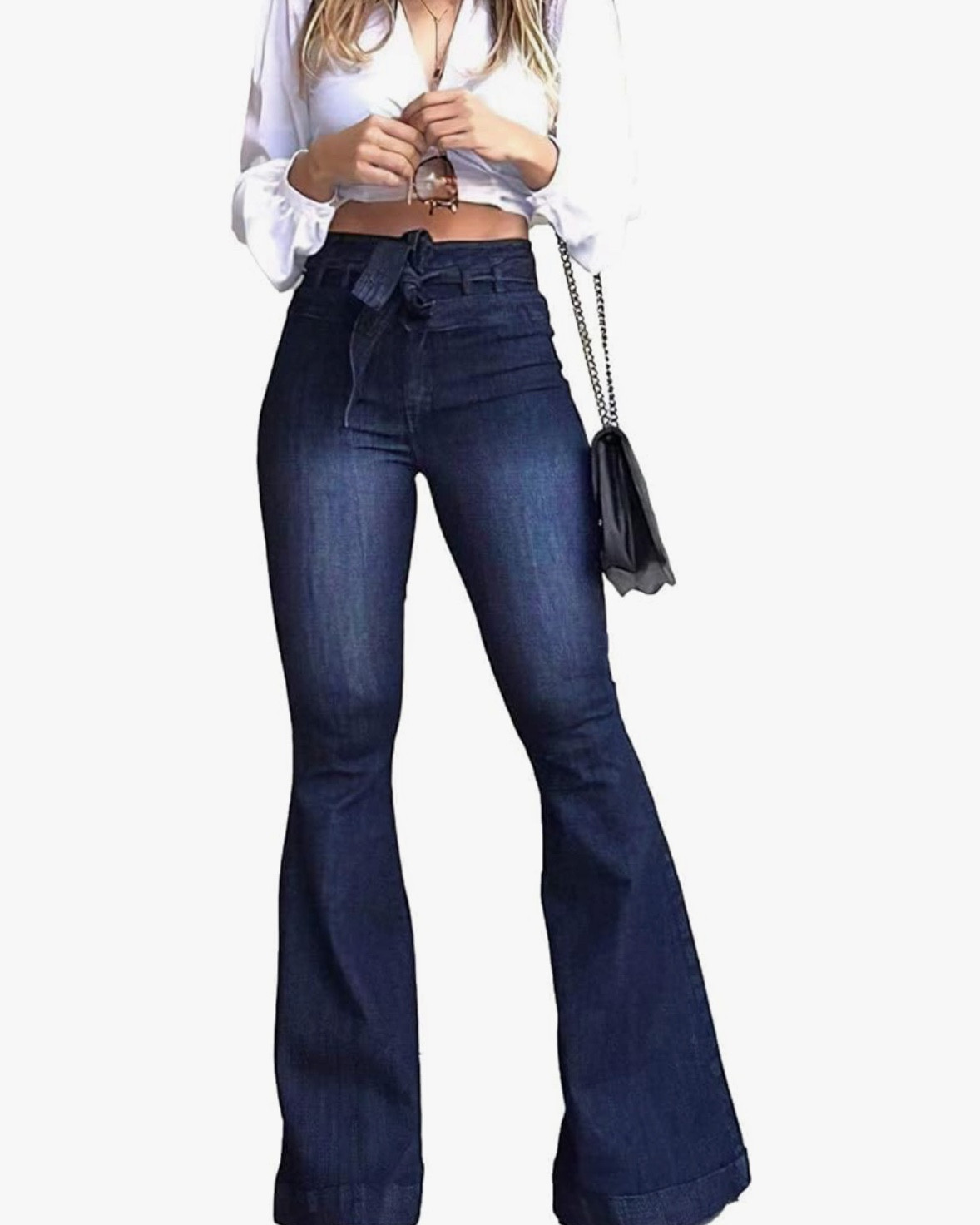 The best high waisted flare jeans! I also got them in black!

#LTKU #LTKFindsUnder50 #LTKStyleTip