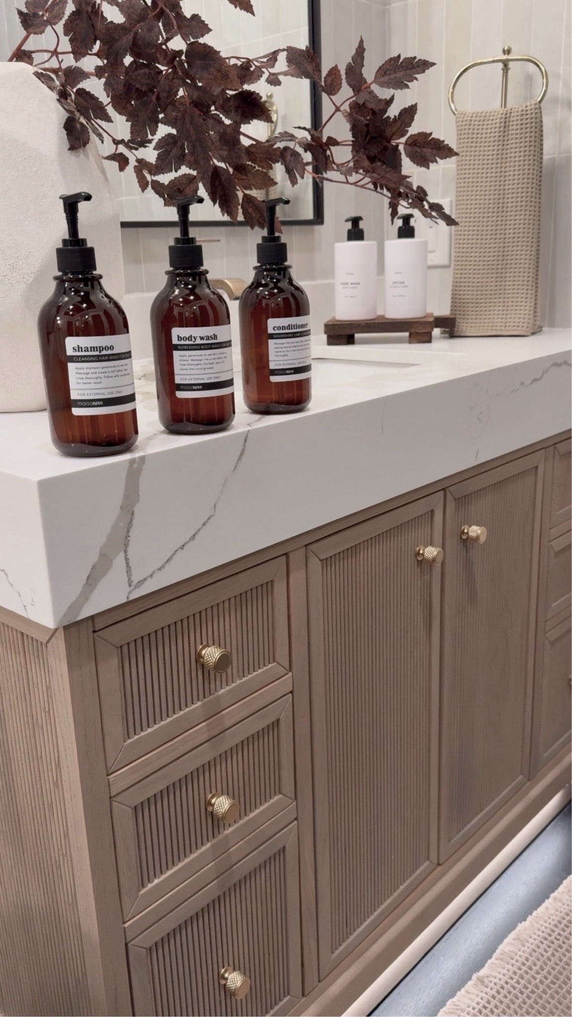 Elevate your shower style! I recently added stunning containers to my shower, and I'm obsessed! They come with metal hardware for easy hanging, perfect for showers without a built-in niche. Give your shower a fresh new look!

#LTKHome #LTKSaleAlert