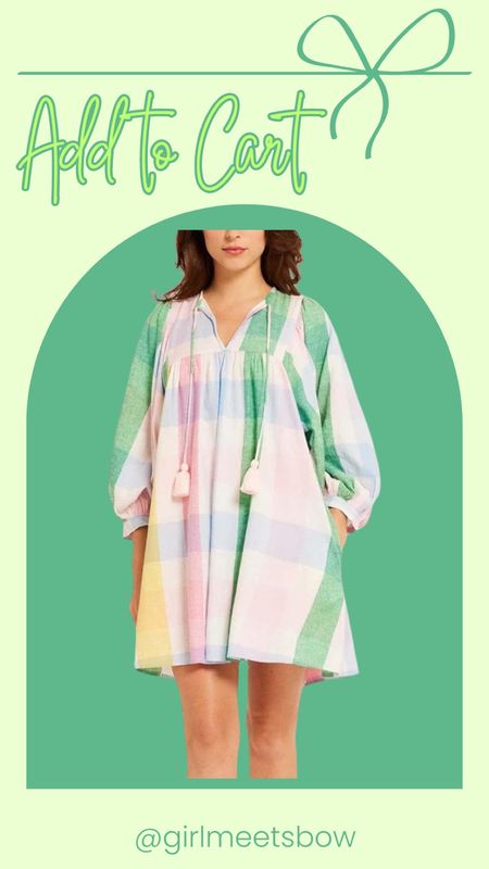 Look for less- love this darling plaid dress for spring!

#LTKStyleTip #LTKSeasonal #LTKFindsUnder50