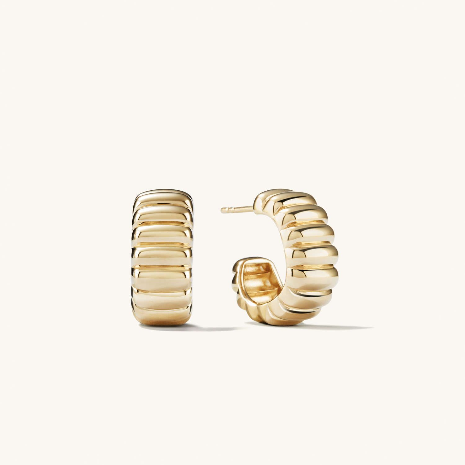 Charlotte Bold Hoops - $98 | Mejuri (Global)