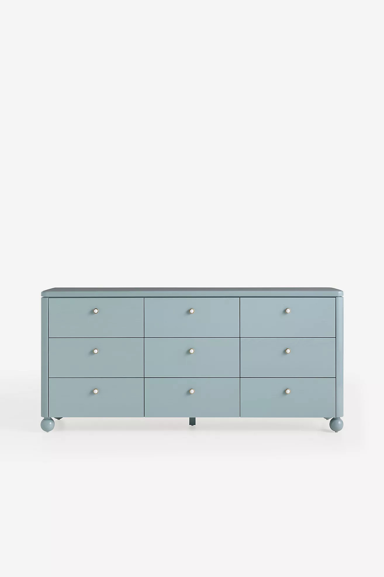 Tasha Lacquer Nine-Drawer Dresser | Anthropologie (US)